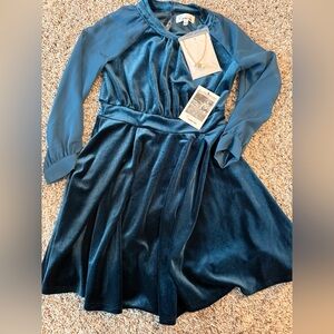 Charming Blue Kids Formal Dress